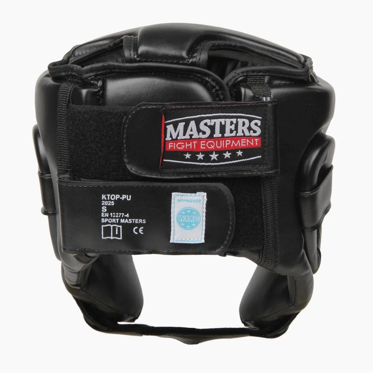 Kask Bokserski Masters WAKO Nero  - Image 3