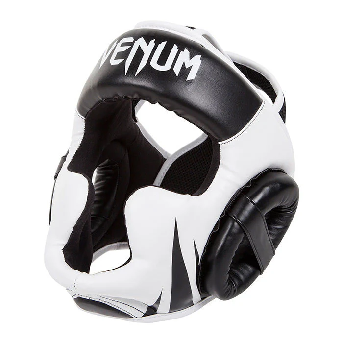 Kask Bokserski Venum Challenger 2.0 Czarny-biały 0771  - Image 5