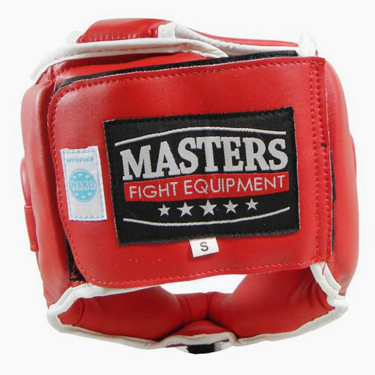 Kask Bokserski z daszkiem Masters WAKO Czerwony  - Image 2