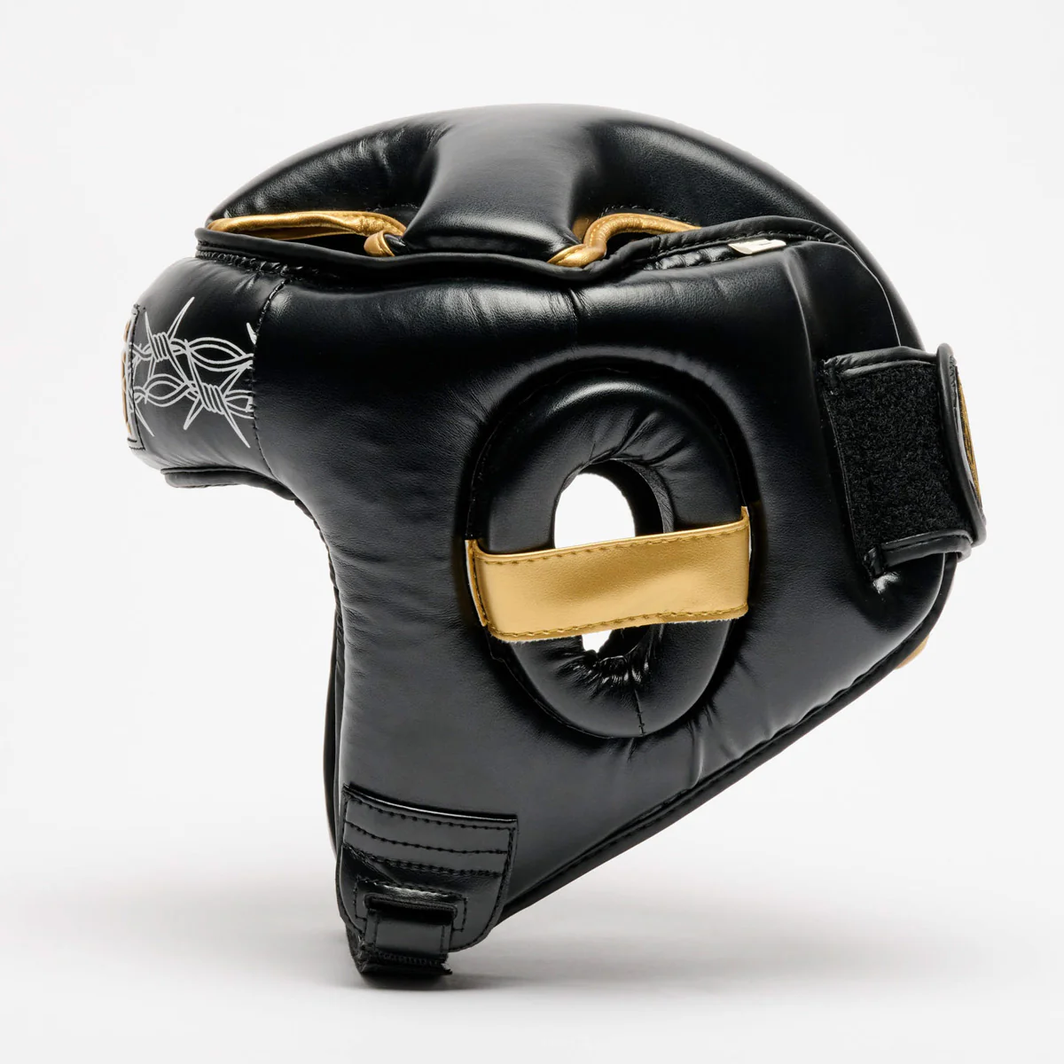 Kask Leone IUTER Barbed Wire CS01IU Czarny  - Image 3