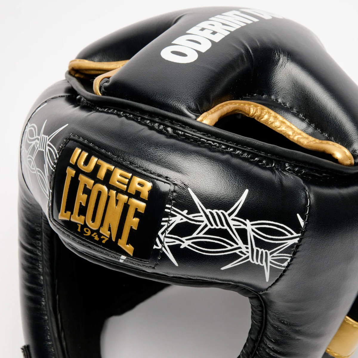 Kask Leone IUTER Barbed Wire CS01IU Czarny  - Image 6