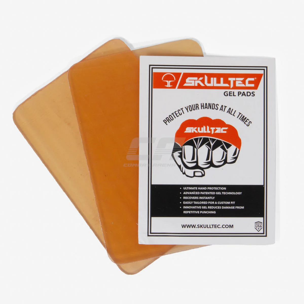 Knuckle pad Skulltec w żelu  - Image 4