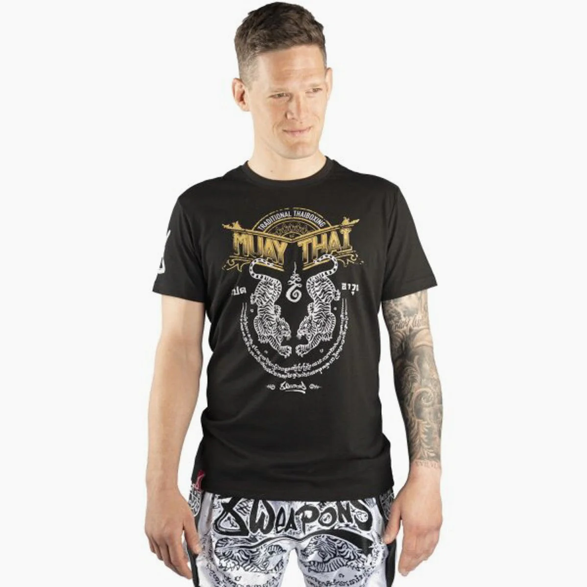 T-shirt 8 Weapons Sak Yant Tigers  - Image 8
