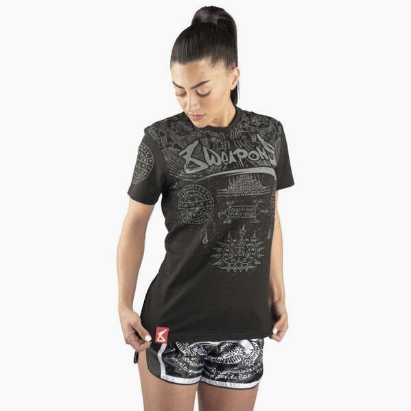 T-shirt 8 Weapons Yantra czarna  - Image 4
