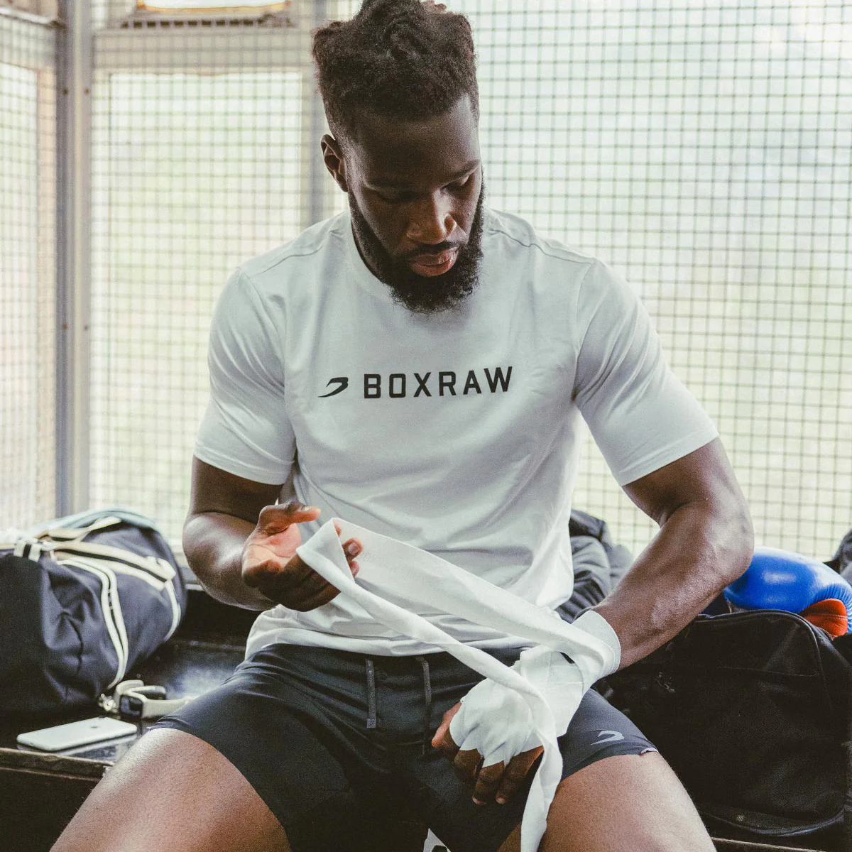 T-shirt Boxraw A.B.C. Biały  - Image 9