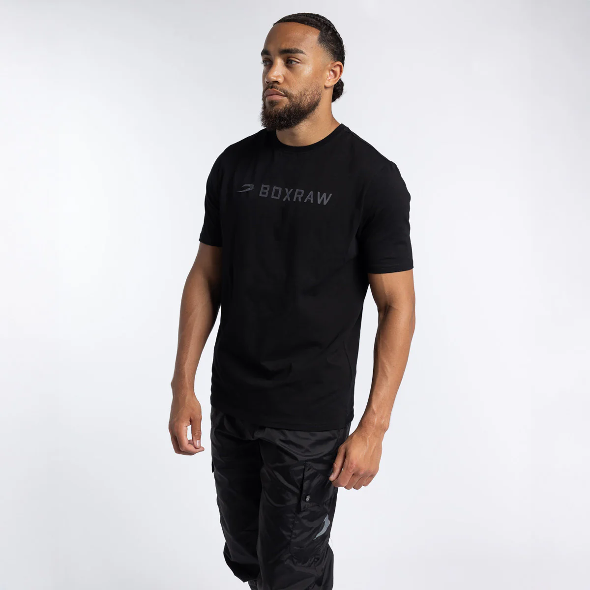 T-shirt Boxraw A.B.C. Czarny-czarny  - Image 5