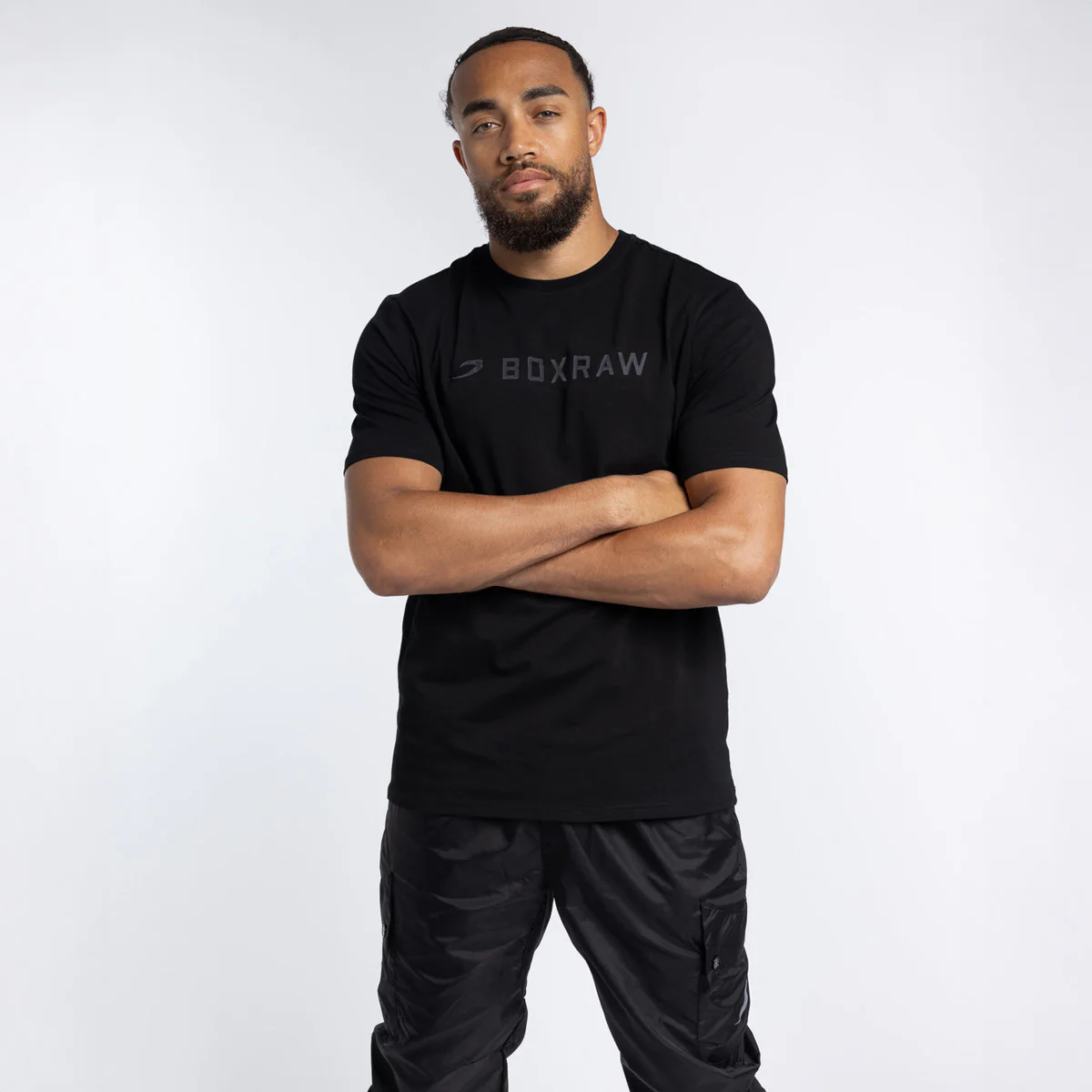 T-shirt Boxraw A.B.C. Czarny-czarny  - Image 6