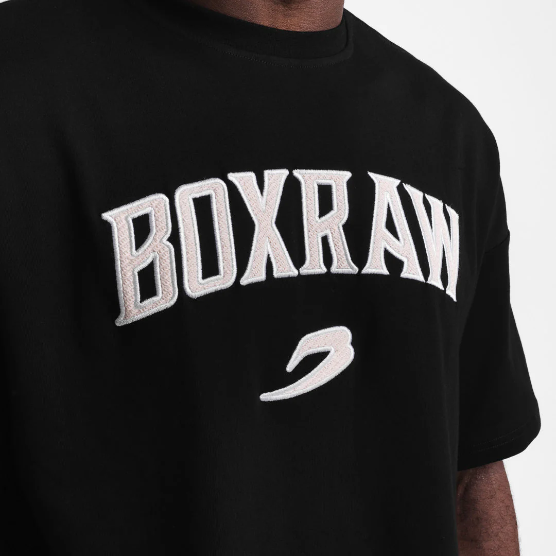 T-shirt Boxraw East Street Oversize Czarny  - Image 7