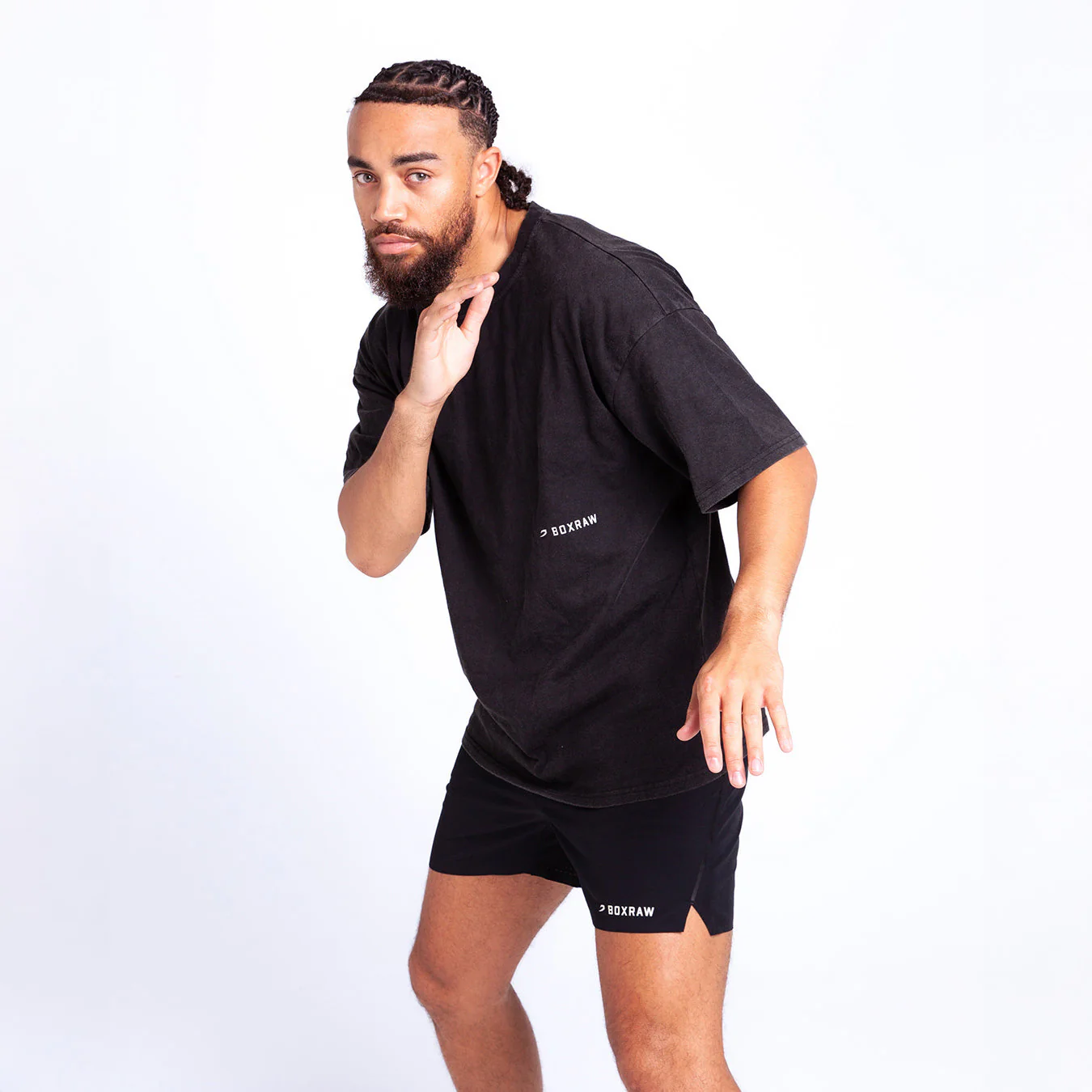 T-shirt Boxraw Sparring Club Oversize Czarny  - Image 5