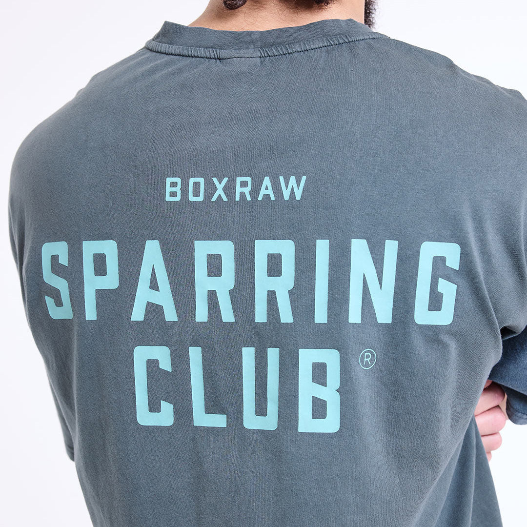 T-shirt Boxraw Sparring Club Oversize Szary  - Image 8