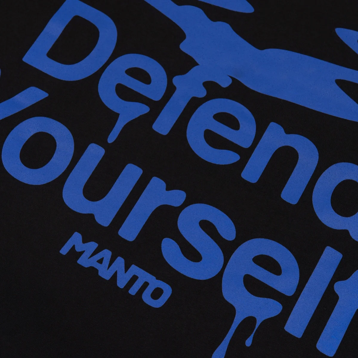 T-shirt Manto Drip czarna  - Image 3