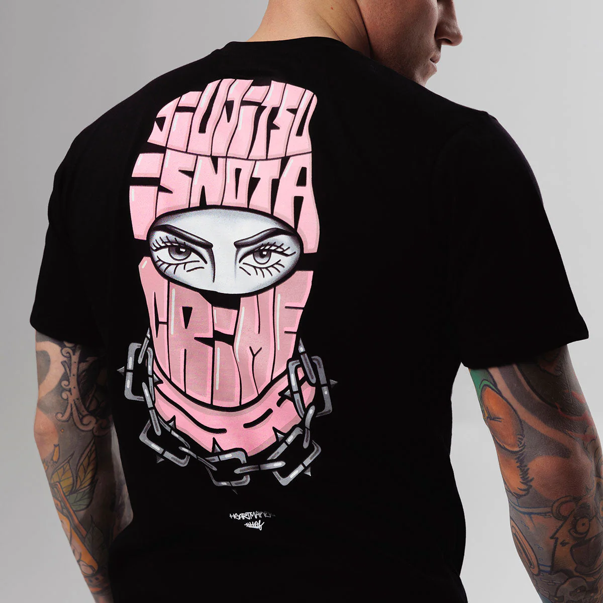 T-shirt Manto Legal Czarny  - Image 8