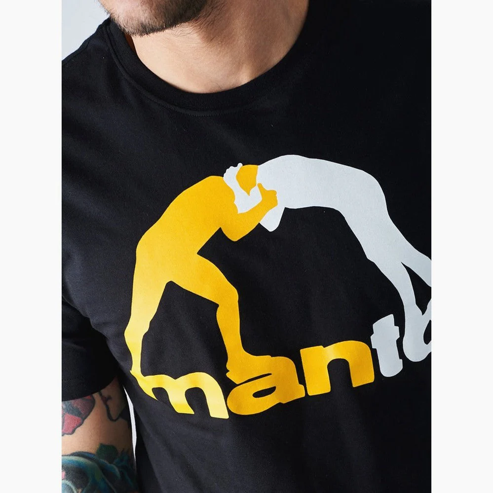 T-shirt Manto Logo Czarny  - Image 4