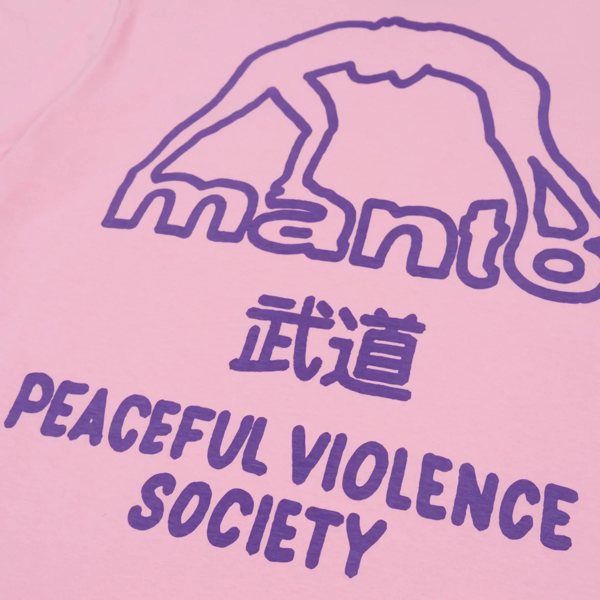 T-shirt Manto Society 25 różowa  - Image 3