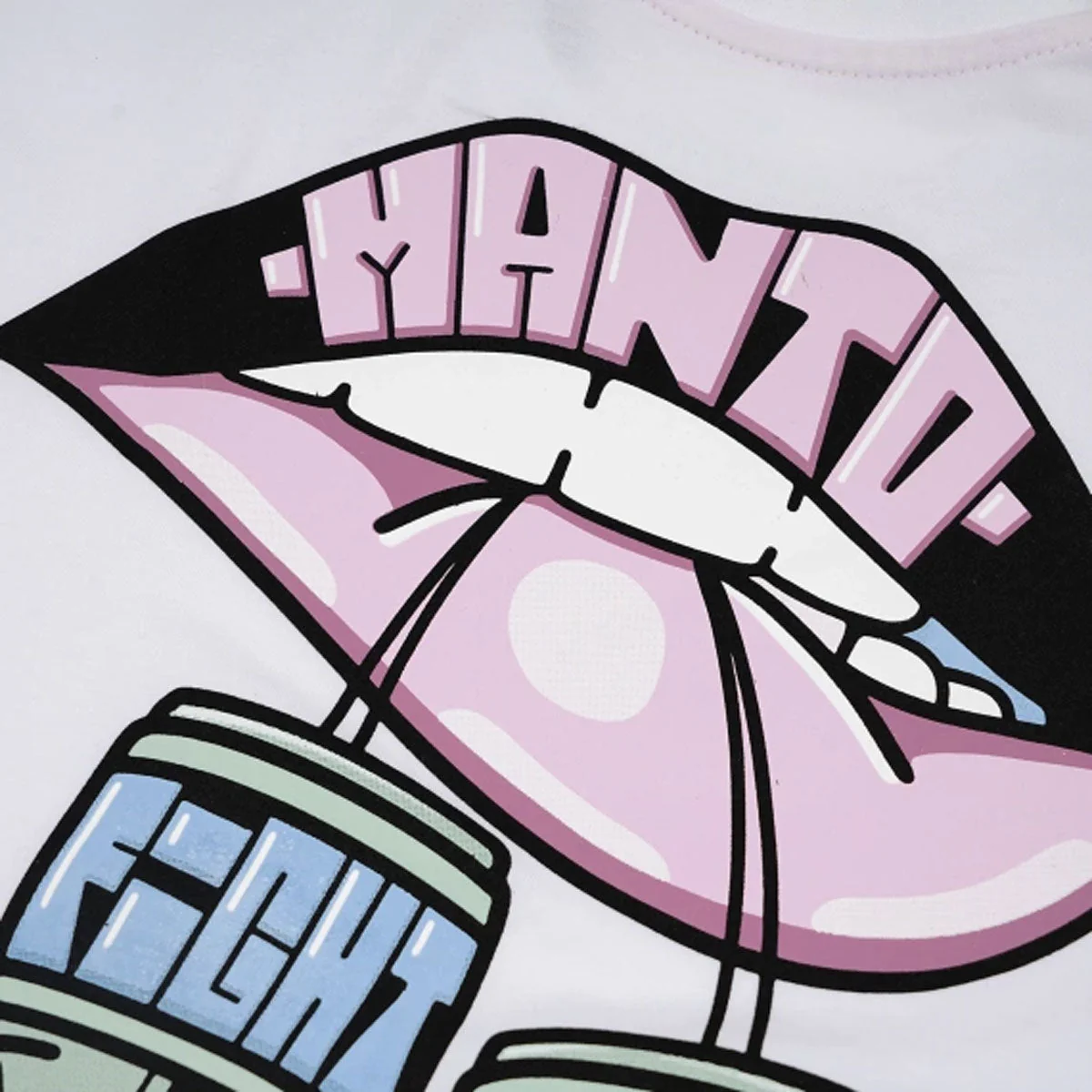T-shirt Manto x KTOF Gloves Biały  - Image 3