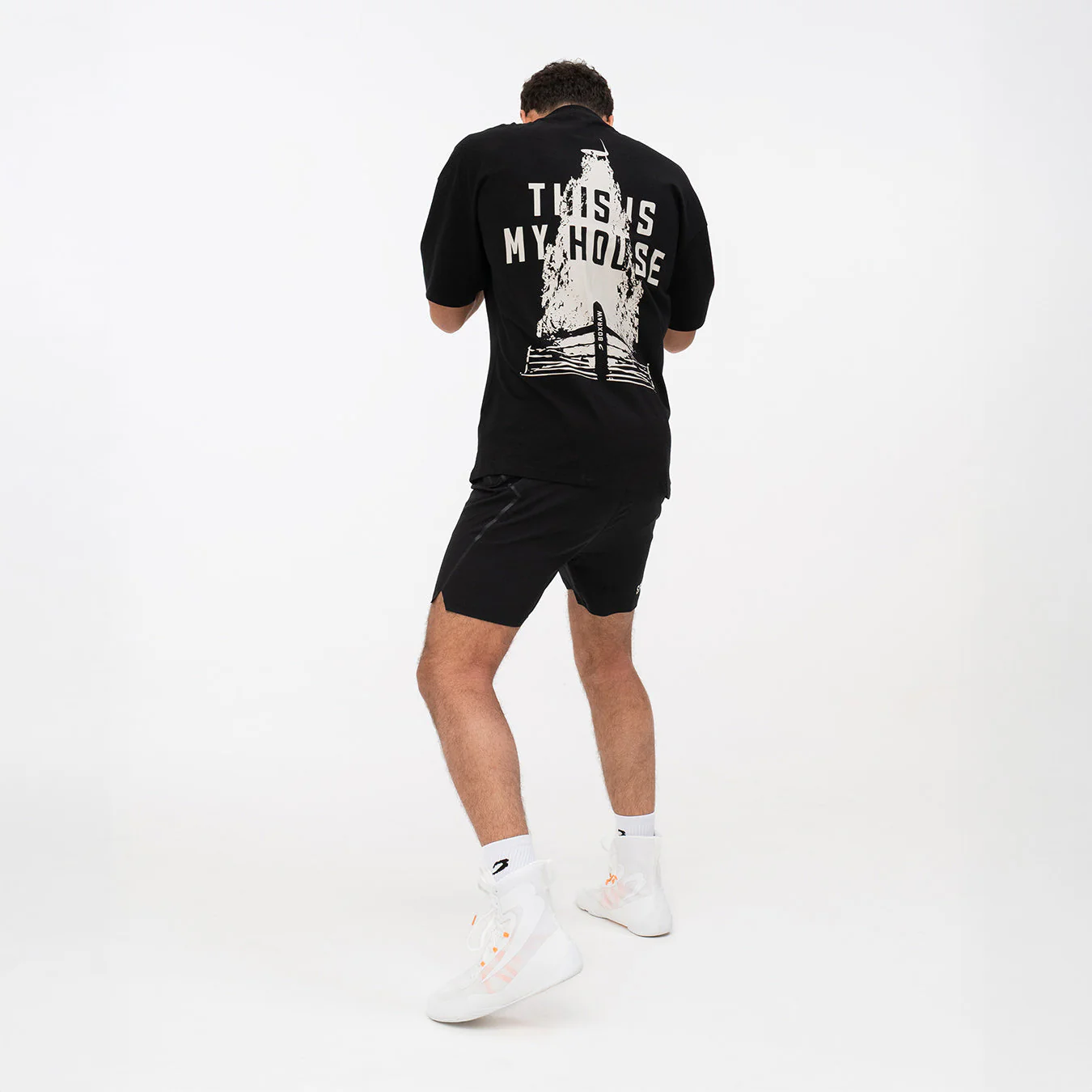 T-shirt Boxraw To jest mój dom Oversize  - Image 3