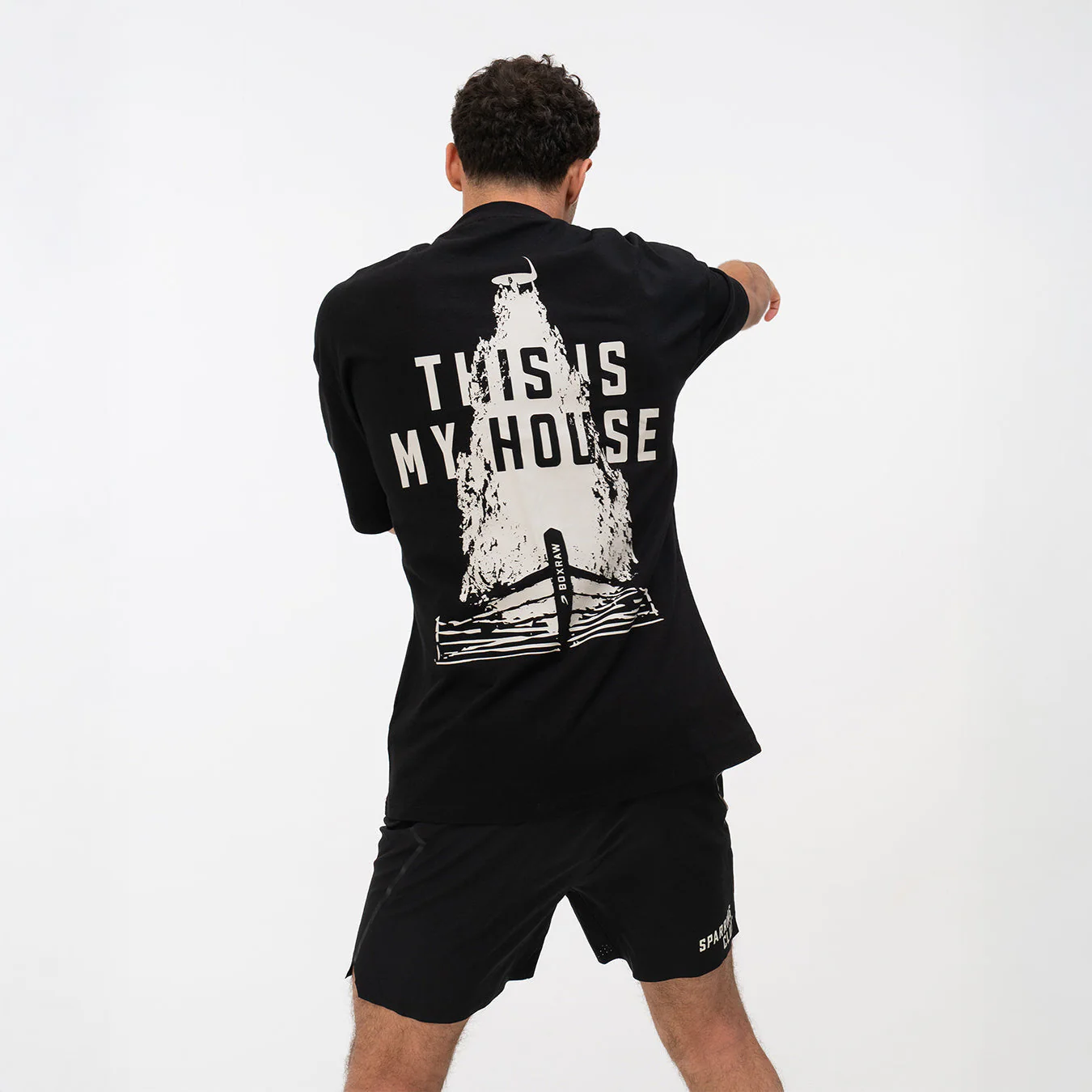 T-shirt Boxraw To jest mój dom Oversize  - Image 4