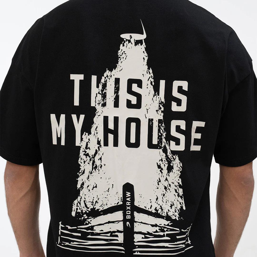 T-shirt Boxraw To jest mój dom Oversize  - Image 6