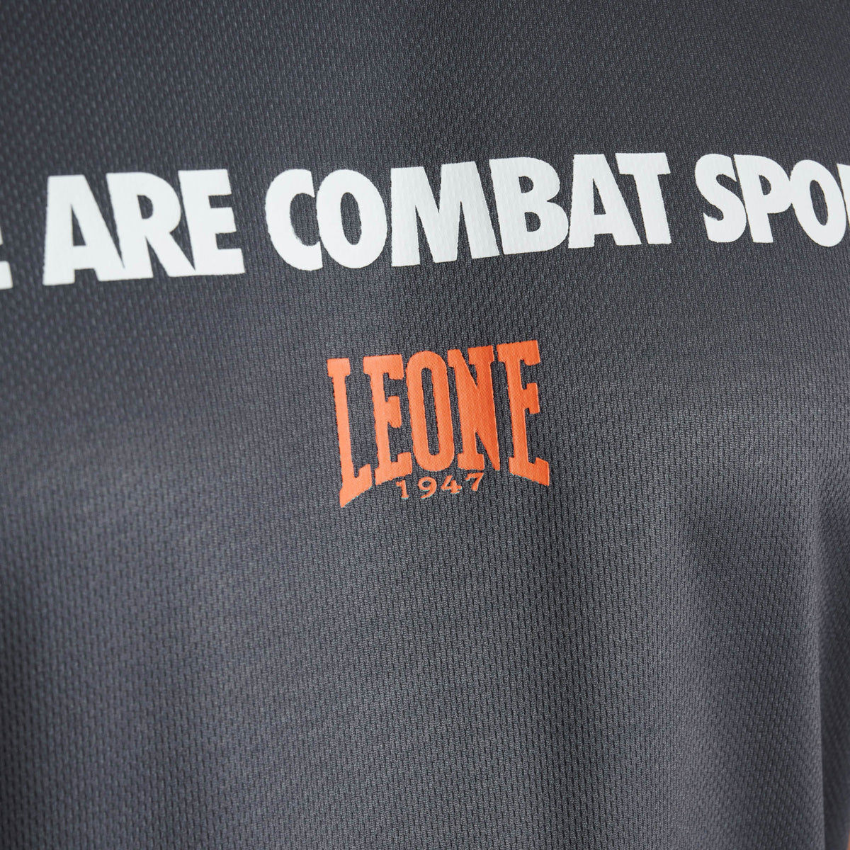 Techniczna koszulka Leone Logo Wacs ABX126 Szary  - Image 3
