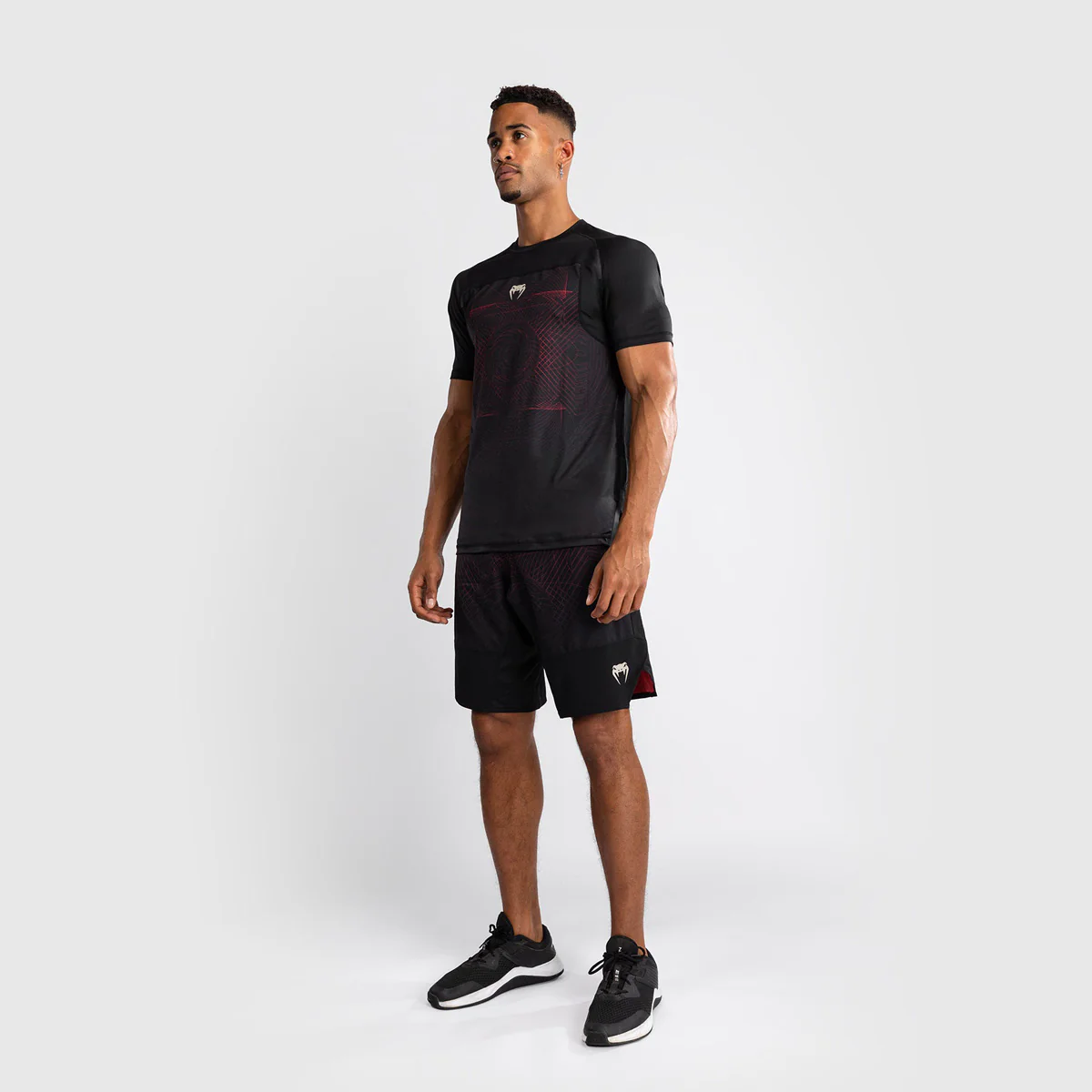 T-shirt Venum G-Fit Air Dry Tech czarno-czerwona  - Image 5