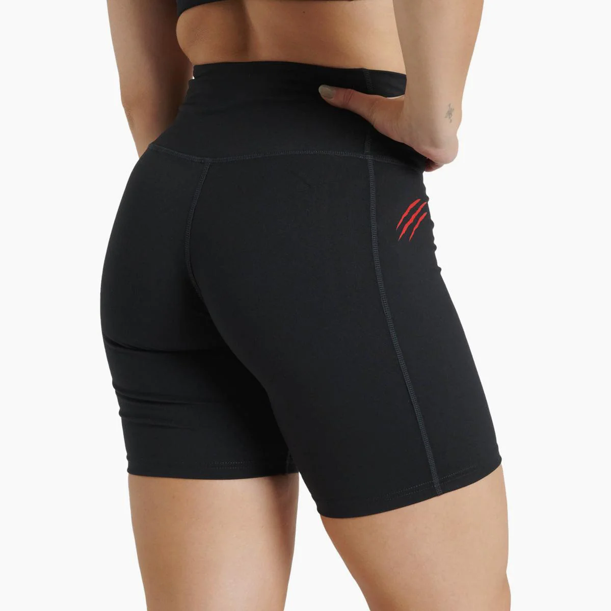 Krótkie legginsy Kobieta Leone Primal Instinct AB939 Czarny  - Image 3