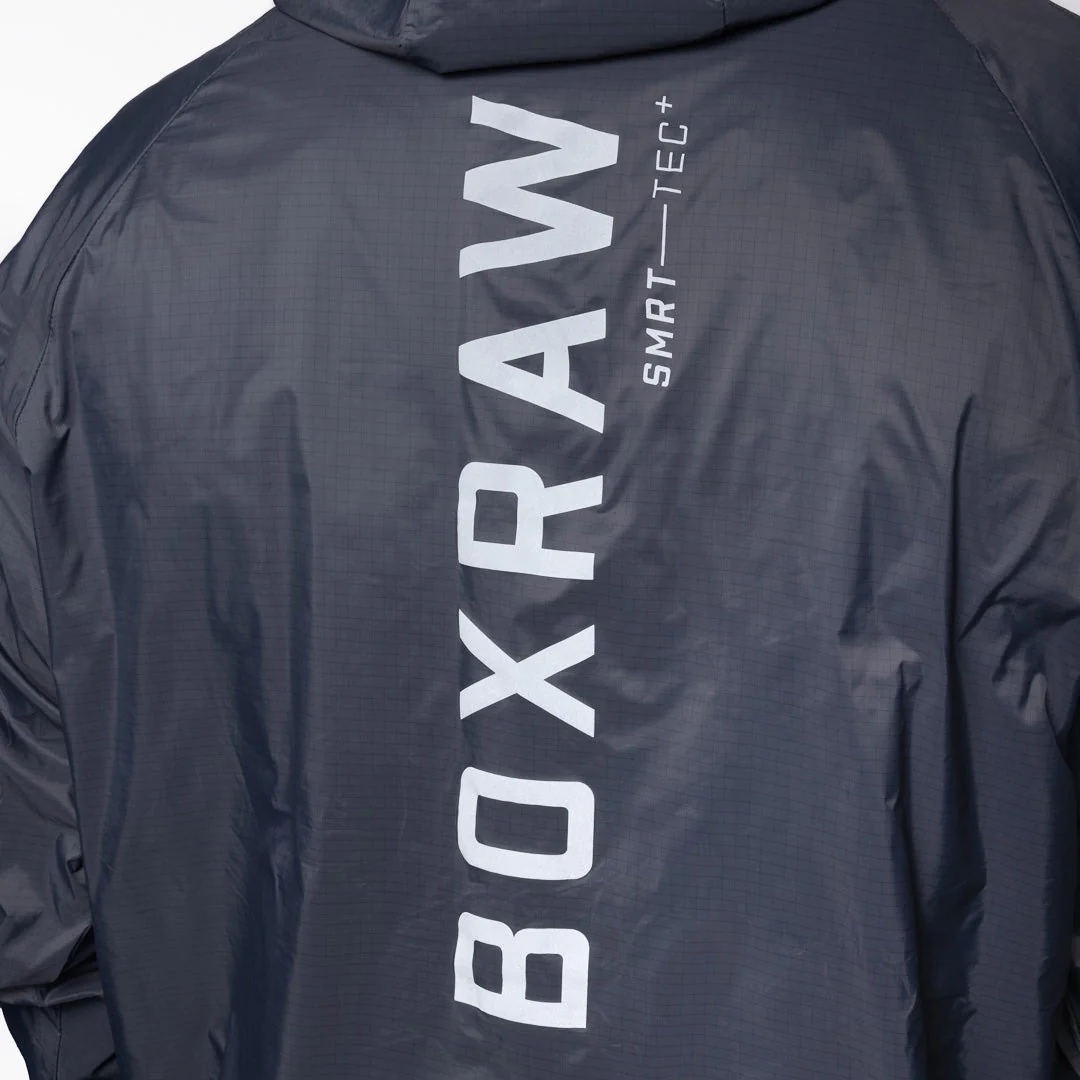 Kurtka przeciwwiatrowa Boxraw Genaro Oversize czarna  - Image 10