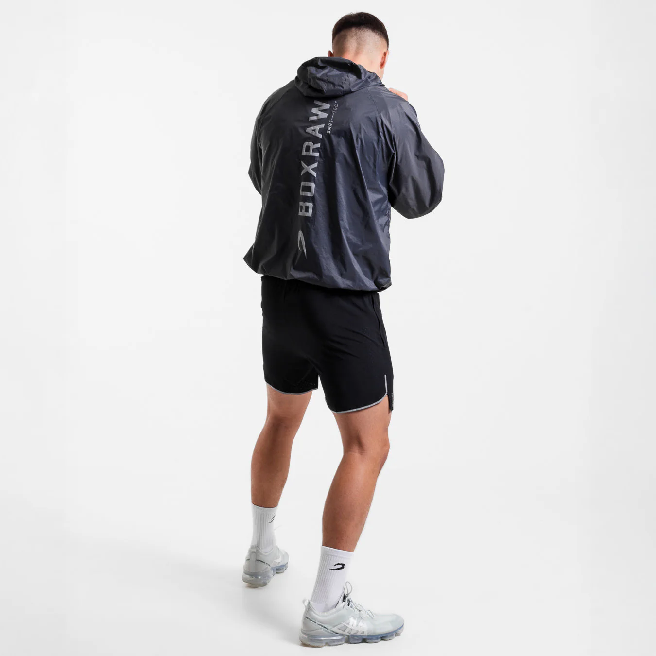 Kurtka przeciwwiatrowa Boxraw Genaro Oversize czarna  - Image 2