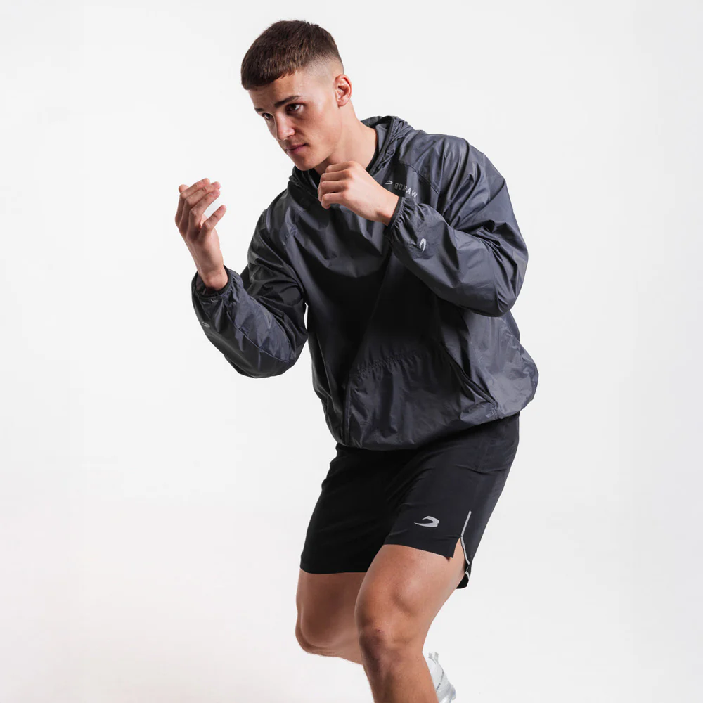 Kurtka przeciwwiatrowa Boxraw Genaro Oversize czarna  - Image 5