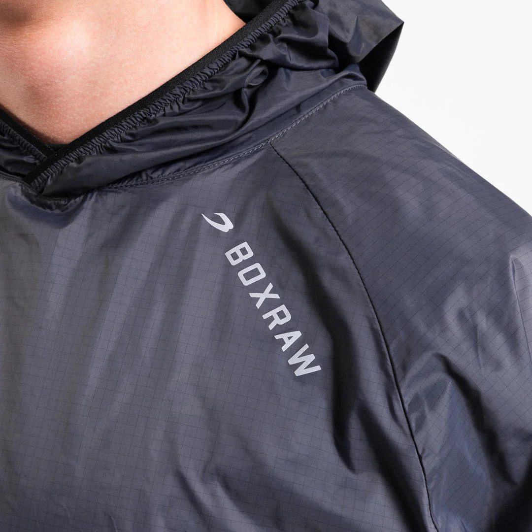 Kurtka przeciwwiatrowa Boxraw Genaro Oversize czarna  - Image 7