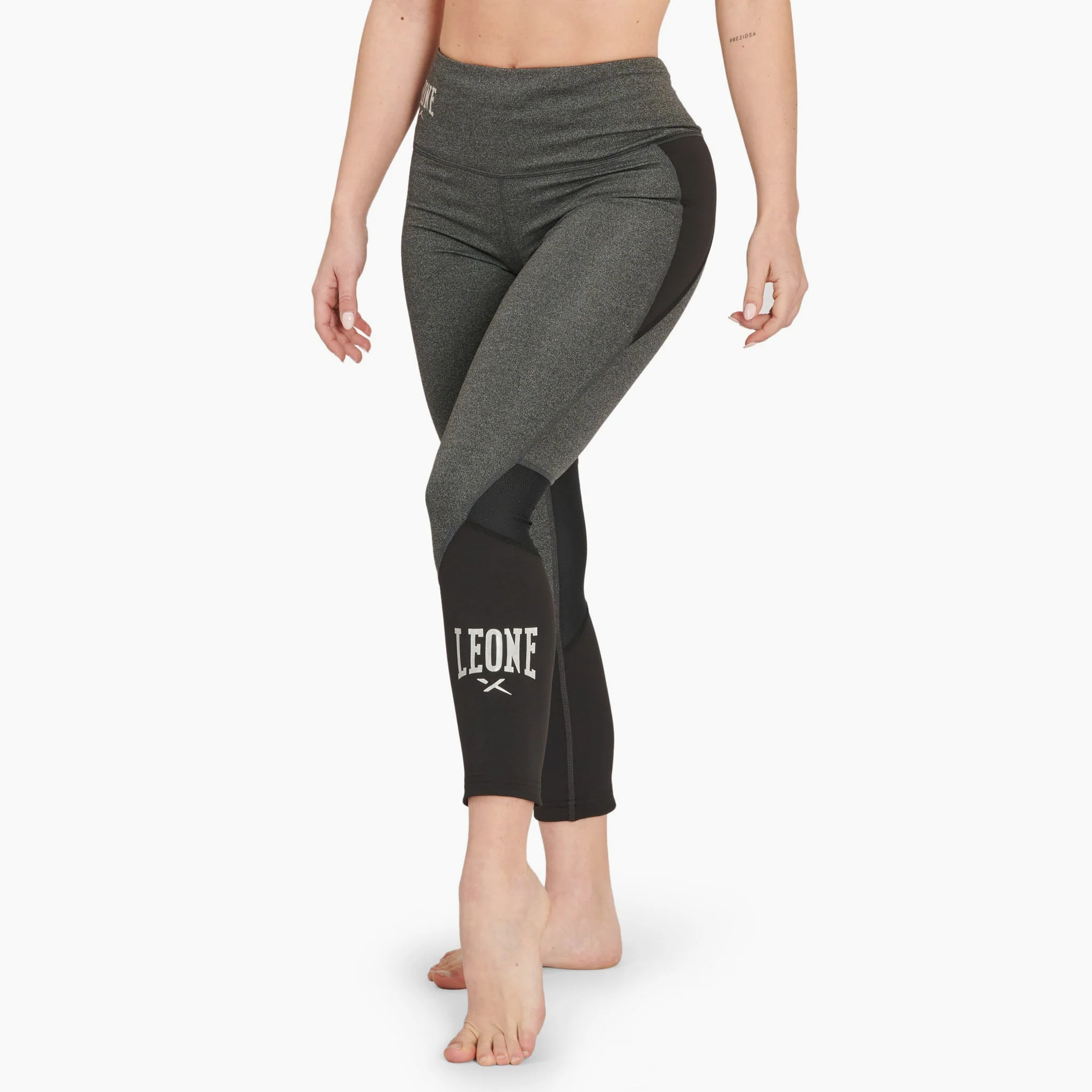 Legginsy 7-8 Kobieta Leone Melange ABX625  - Image 2