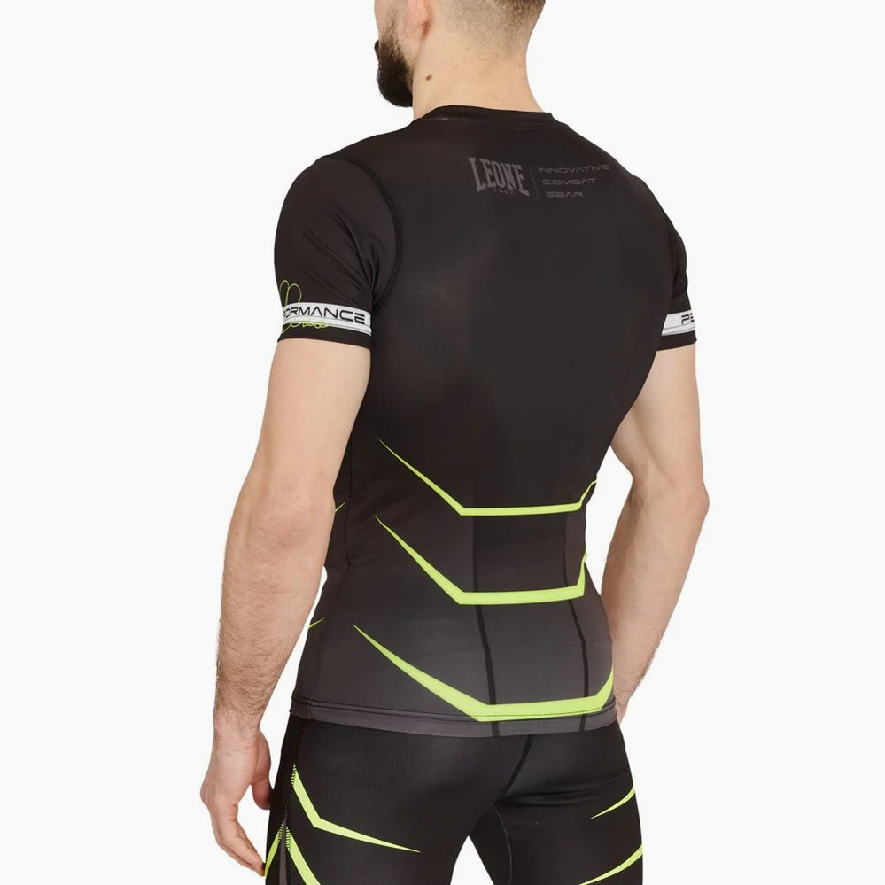 Rashguard o wysokiej kompresji Leone Revo Fluo AB927F  - Image 7