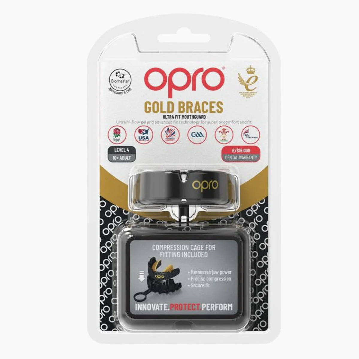 Ochraniacz Na Zęby Aparat ortodontyczny Opro Gold Self-Fit  - Image 8
