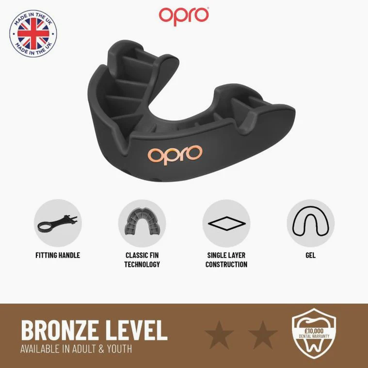 Ochraniacz Na Zęby Opro Bronze zatwierdzony przez UFC  - Image 4