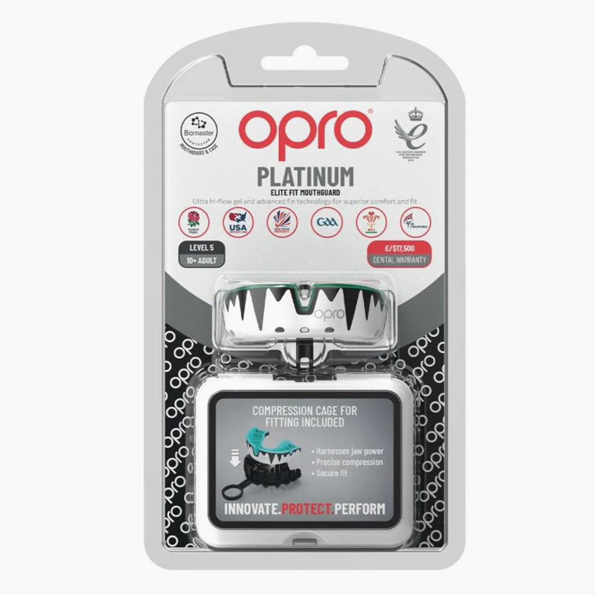 Ochraniacz Na Zęby Opro Platinum Fangz  - Image 3