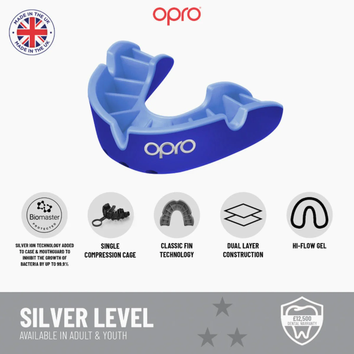 Ochraniacz Na Zęby Opro Silver Self-Fit  - Image 9