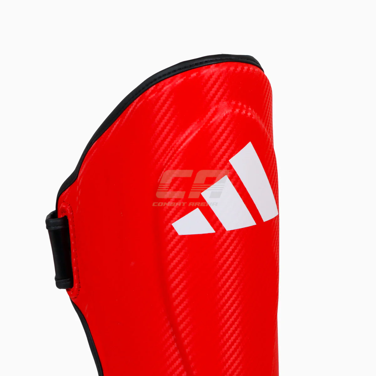 Ochraniacze piszczele z parapetem Adidas Pro Kickboxing WAKO Czerwono-biały  - Image 3