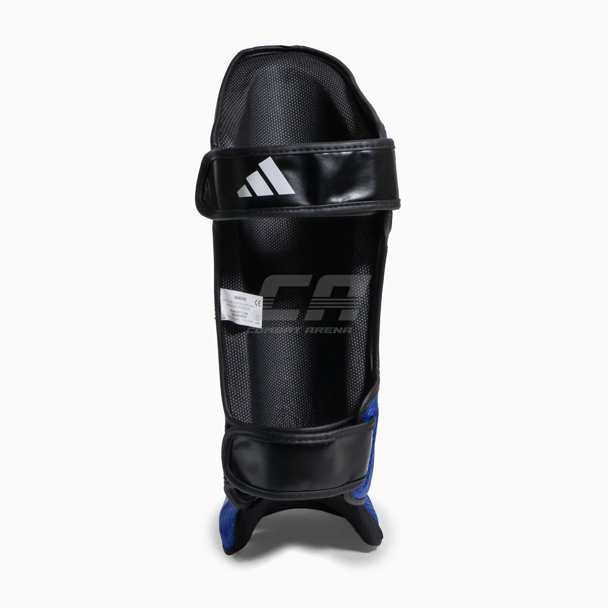 Ochraniacze piszczele z parapetem Adidas Pro Kickboxing WAKO Niebiesko-biały  - Image 2