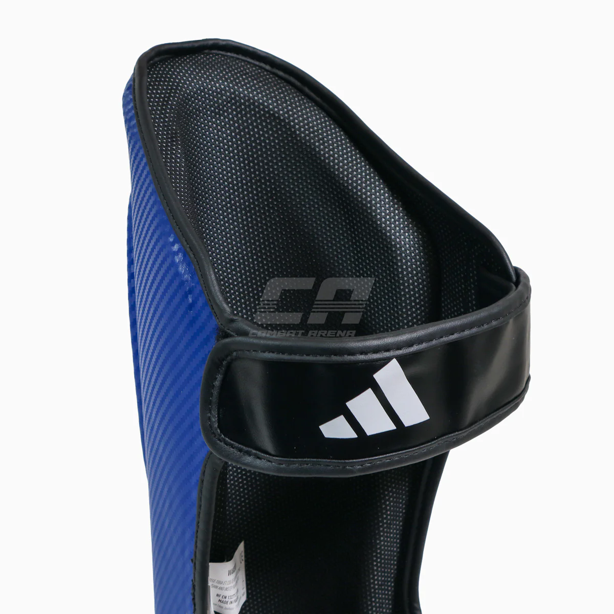 Ochraniacze piszczele z parapetem Adidas Pro Kickboxing WAKO Niebiesko-biały  - Image 3