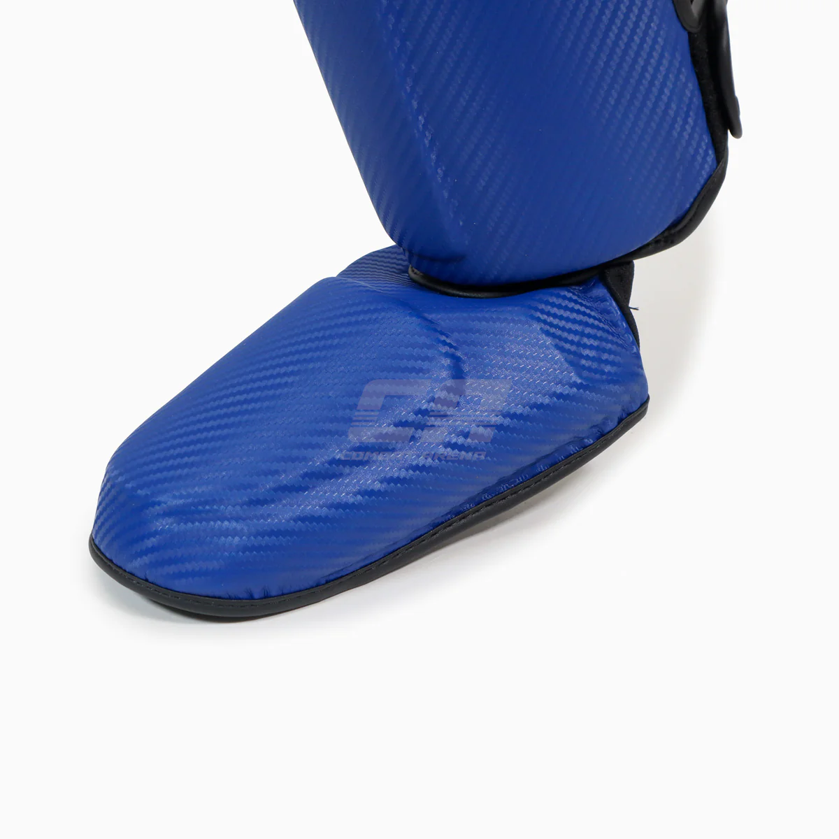 Ochraniacze piszczele z parapetem Adidas Pro Kickboxing WAKO Niebiesko-biały  - Image 5