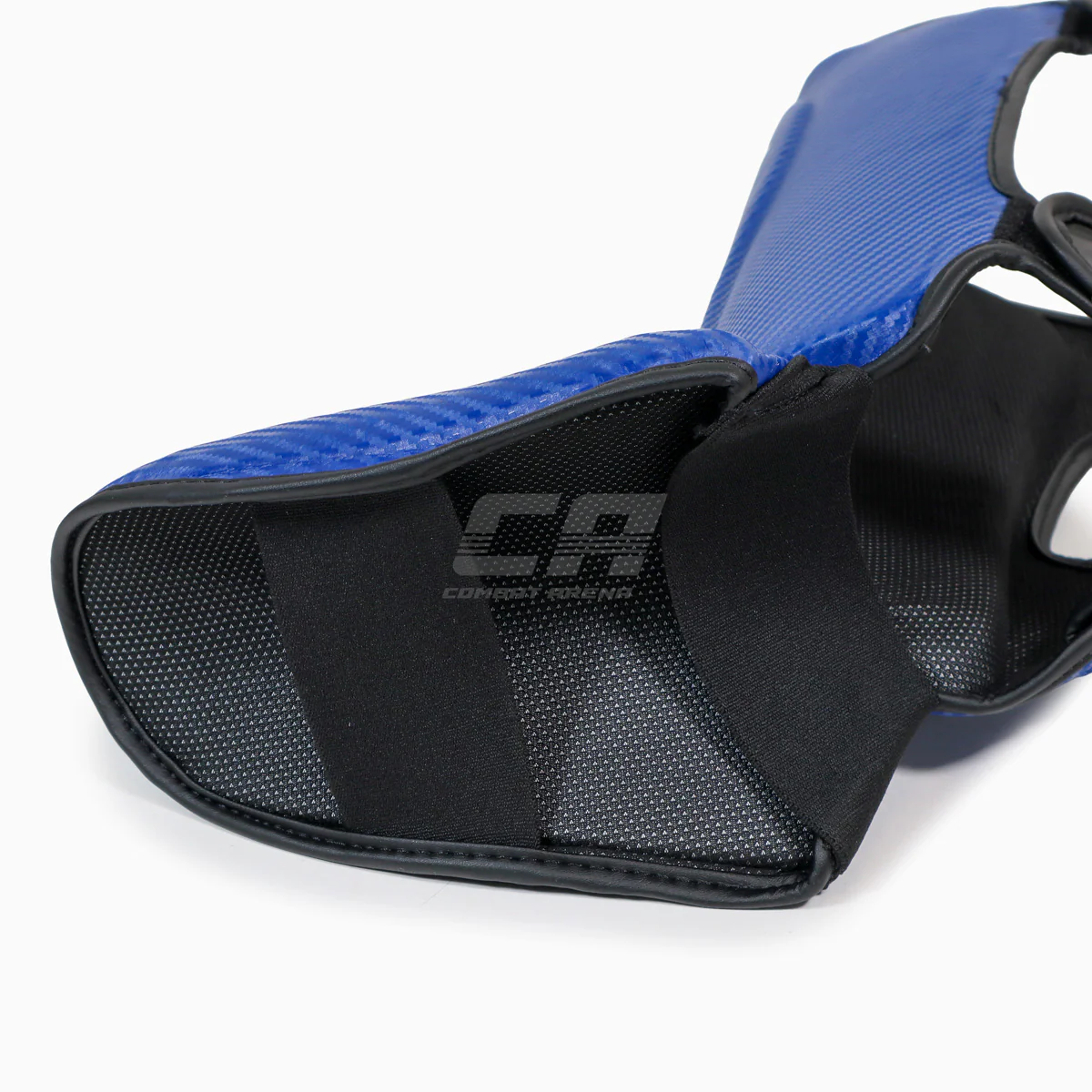 Ochraniacze piszczele z parapetem Adidas Pro Kickboxing WAKO Niebiesko-biały  - Image 6