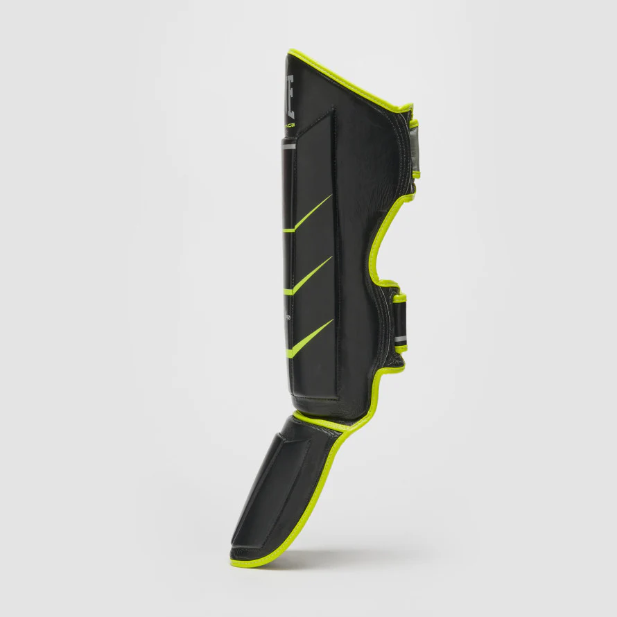 Ochraniacze Piszczeli Leone Revo Fluo PT160F z osłoną na stopy  - Image 3