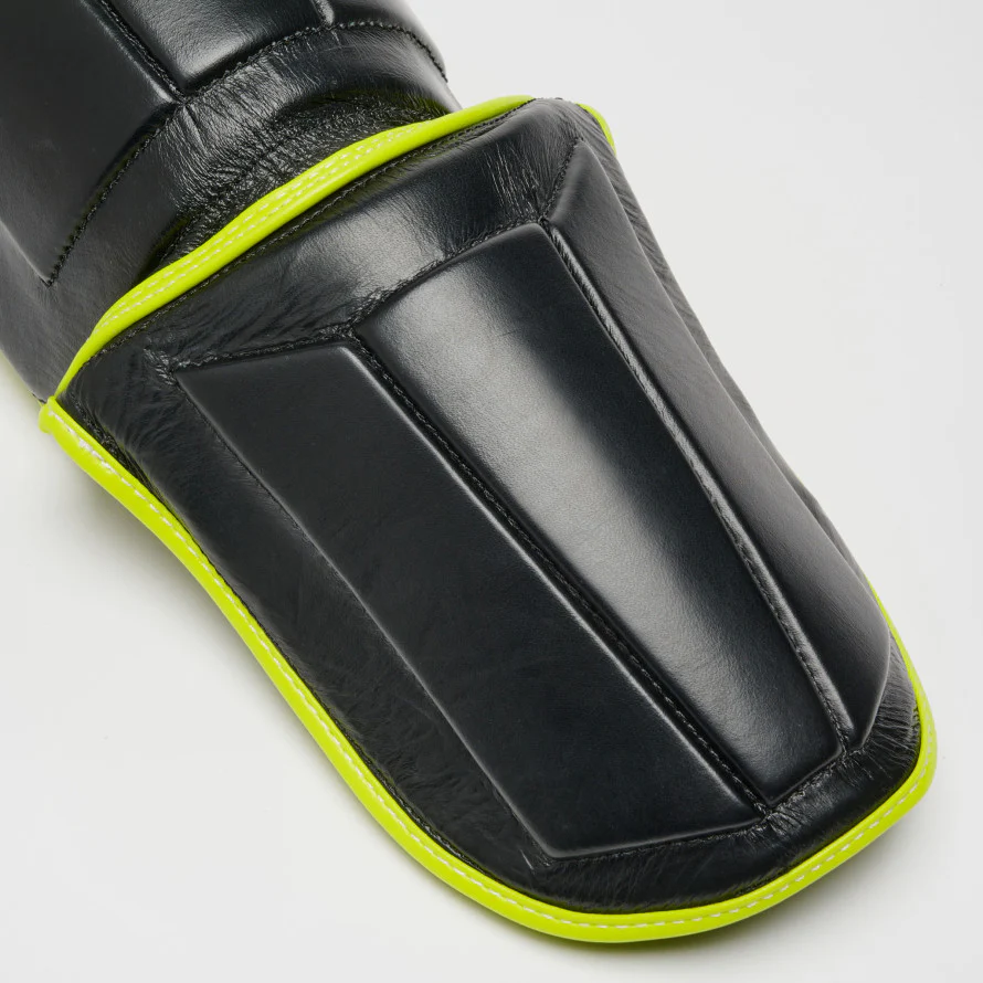 Ochraniacze Piszczeli Leone Revo Fluo PT160F z osłoną na stopy  - Image 6