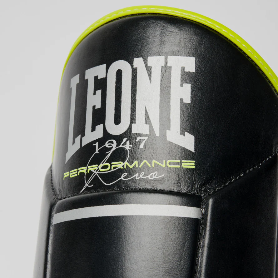 Ochraniacze Piszczeli Leone Revo Fluo PT160F z osłoną na stopy  - Image 7