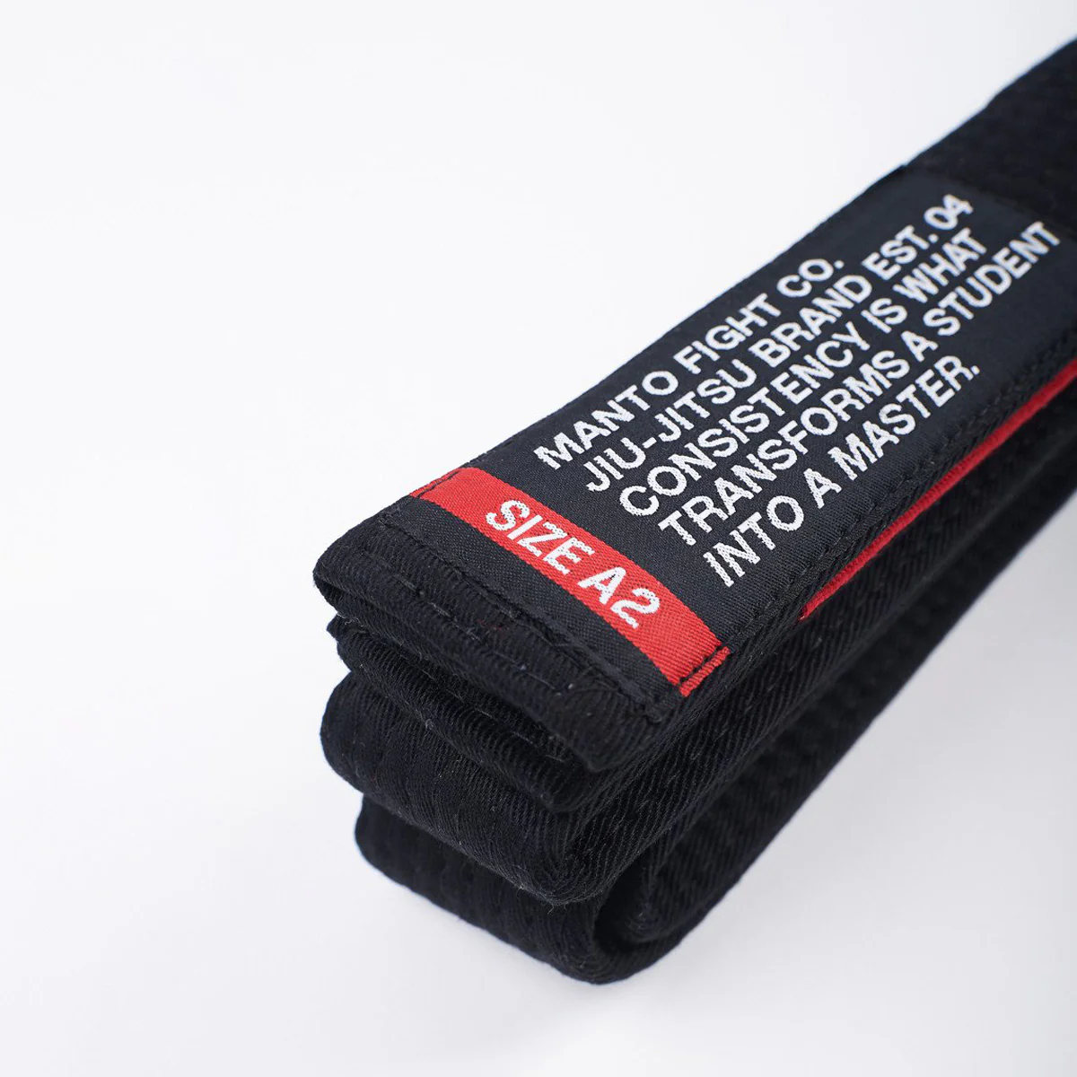 Pas BJJ Manto Motto Czarny  - Image 2