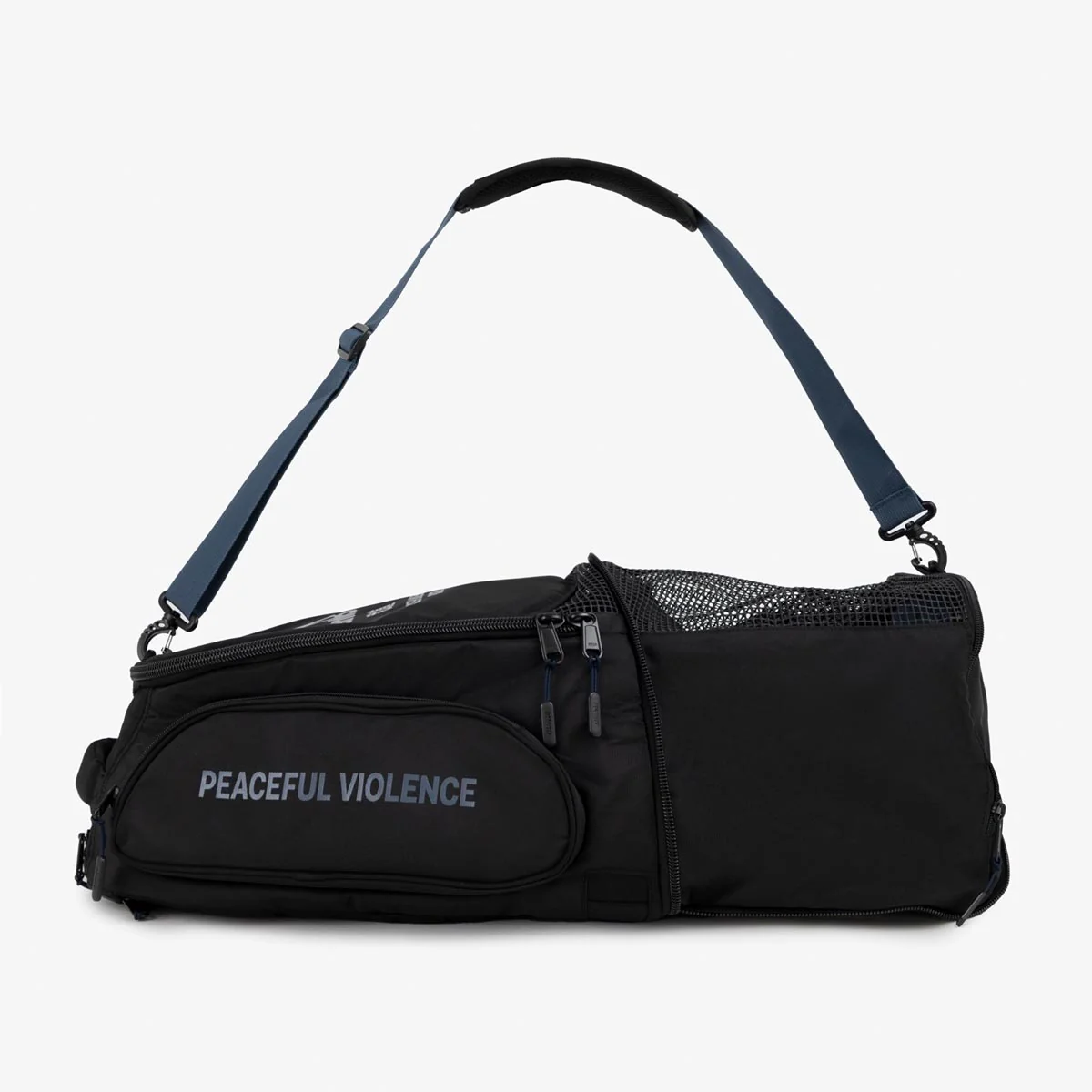 Plecak Manto SOCIETY Convertible M Czarny-niebieski  - Image 2