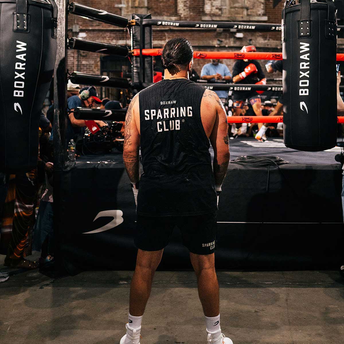 Podkoszulek Boxraw Sparring Club Czarny  - Image 9