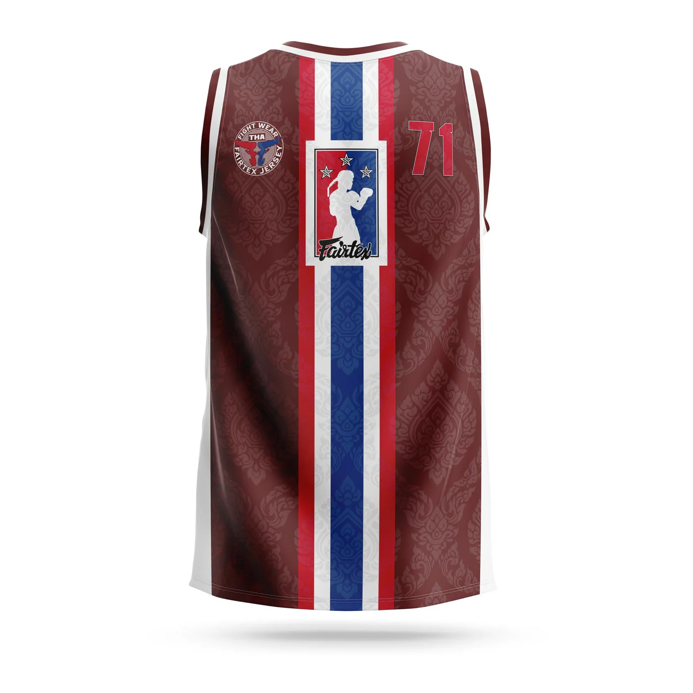 Podkoszulek Fairtex Koszulka NBA JS19 Brązowa  - Image 2