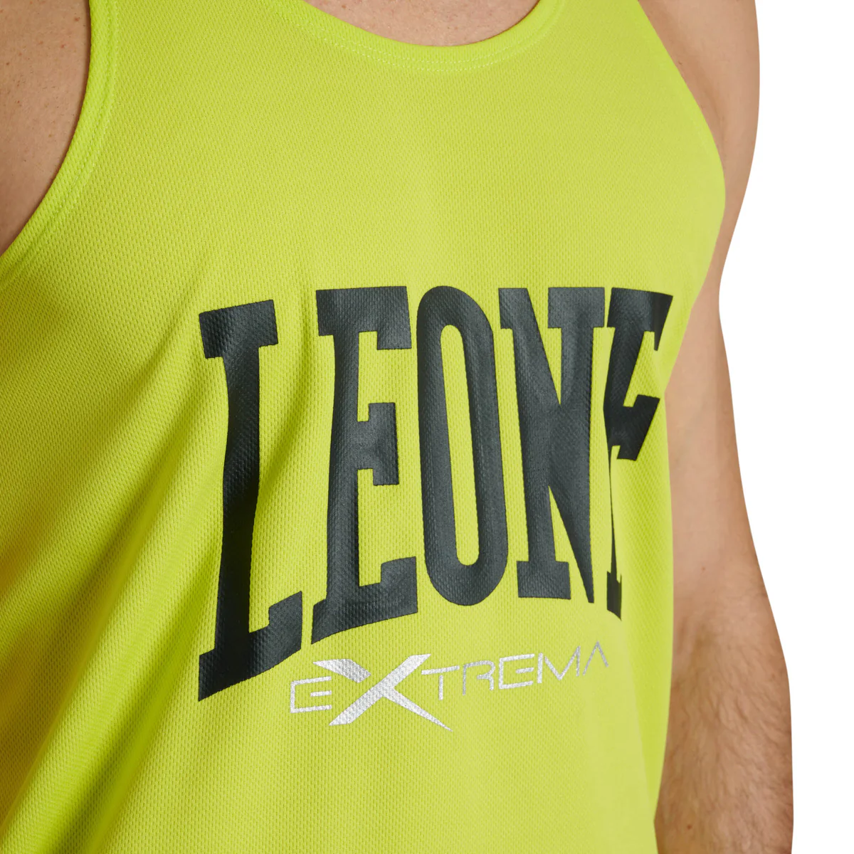 Podkoszulek Leone Logo ABX118 Zielona limonka  - Image 3