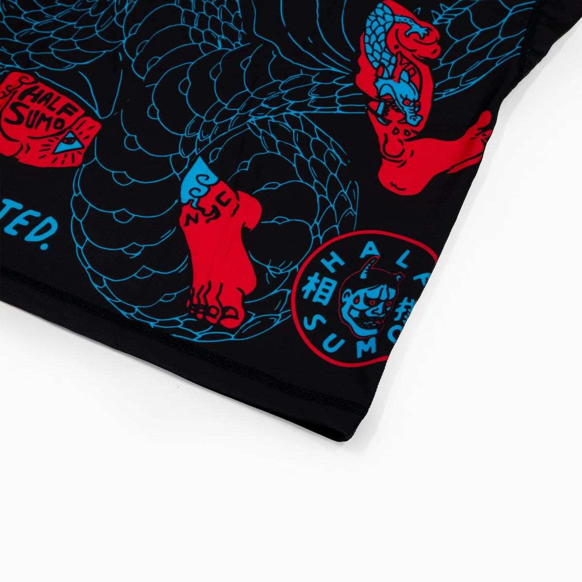 Rashguard Half Sumo Black Mamba Neon długi rękaw  - Image 10