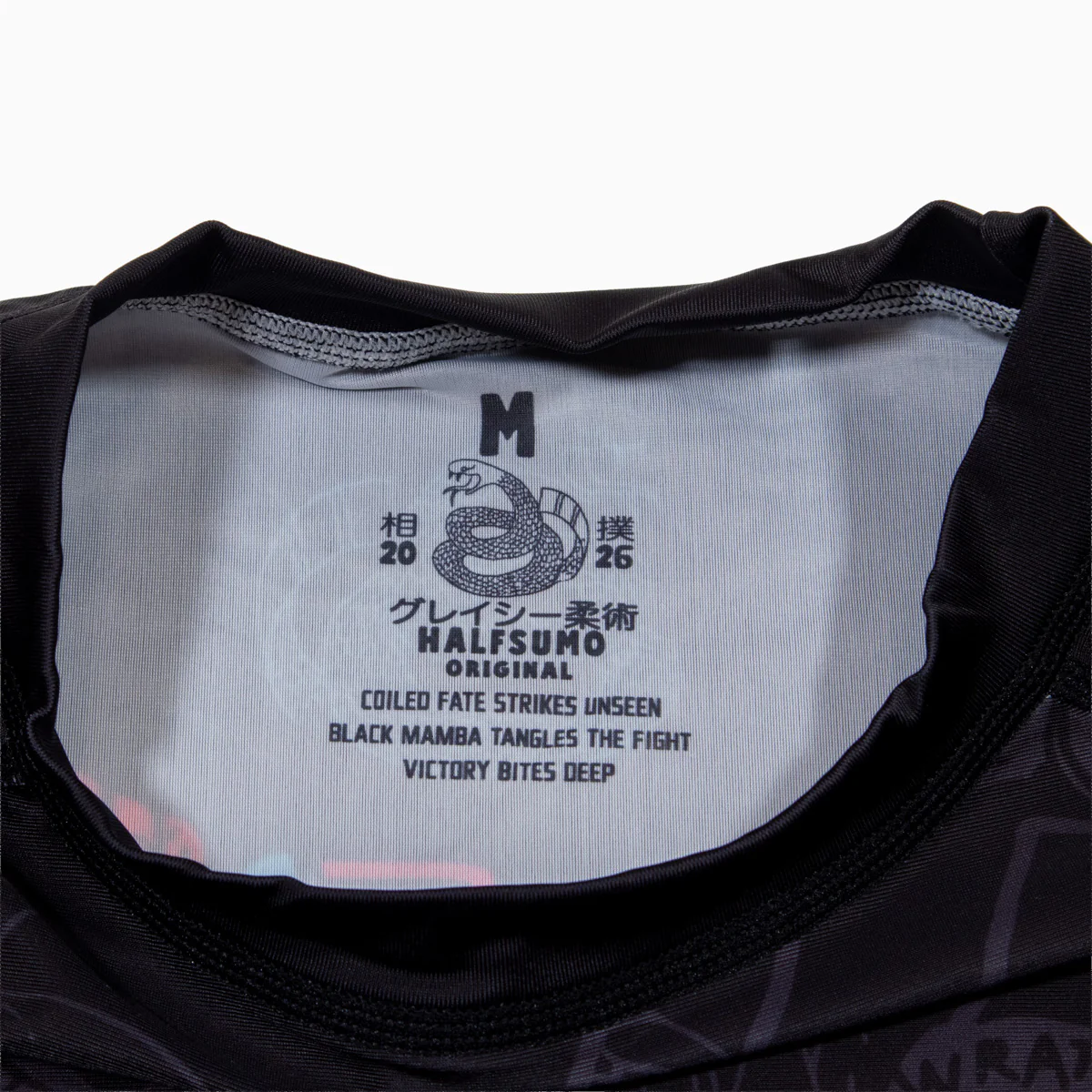 Rashguard Half Sumo Black Mamba Neon długi rękaw  - Image 5